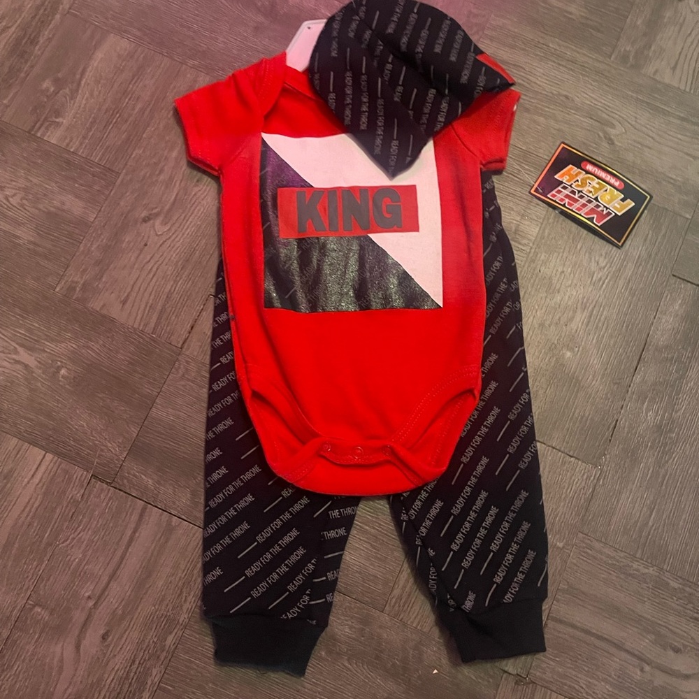 3piece king set infant